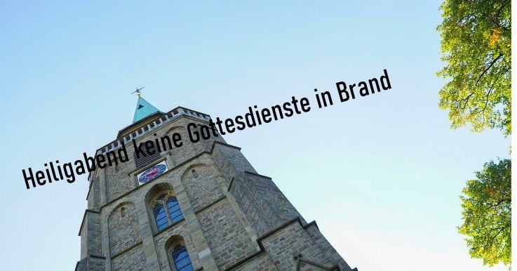 Am Heiligen Abend Keine Gottesdienste In Brand Pfarrei St Donatus chen Brand