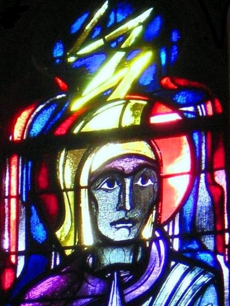 Donatusfenster (Ausschnitt) (c) Pfarre St. Donatus