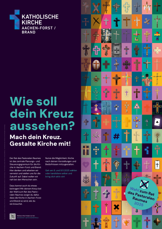 Wahlplakat Kirchenwahlen 2025  Forst-Brand
