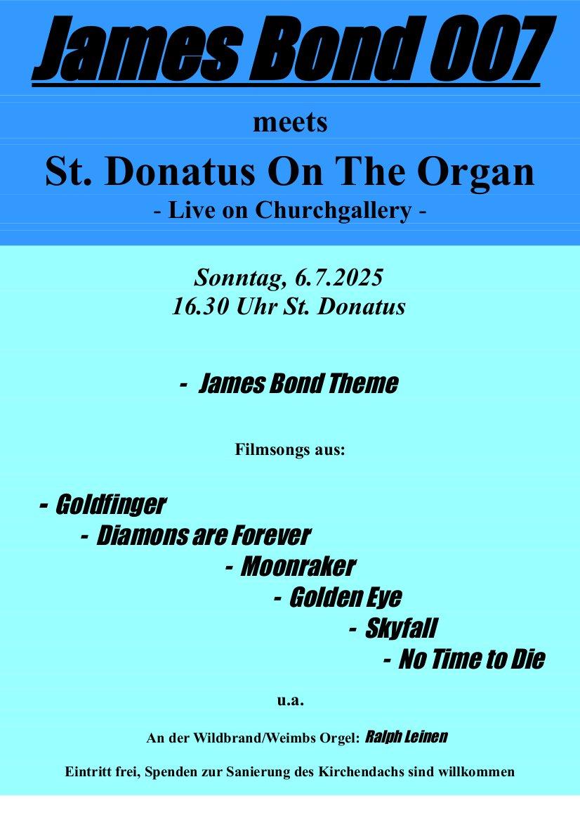 James Bond meets St. Donatus
