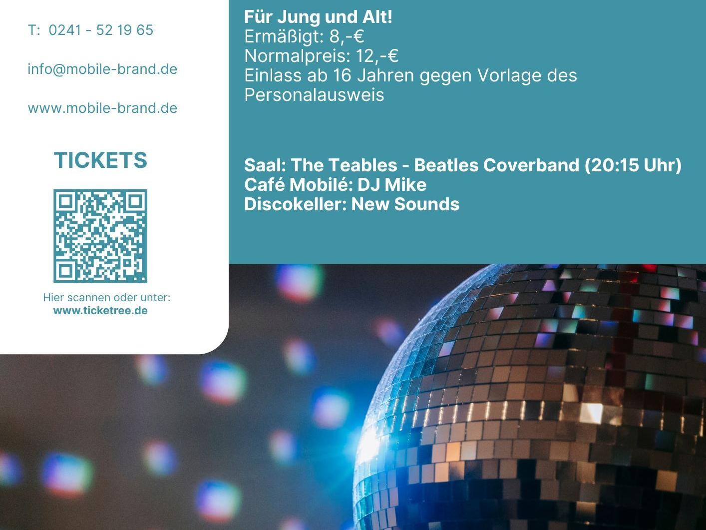 Mobile Hausparty Plakat