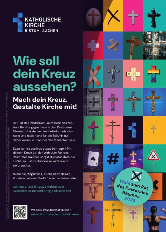 Wahlplakat Kirchenwahlen 2025  Forst-Brand (c) Bistum Aachen