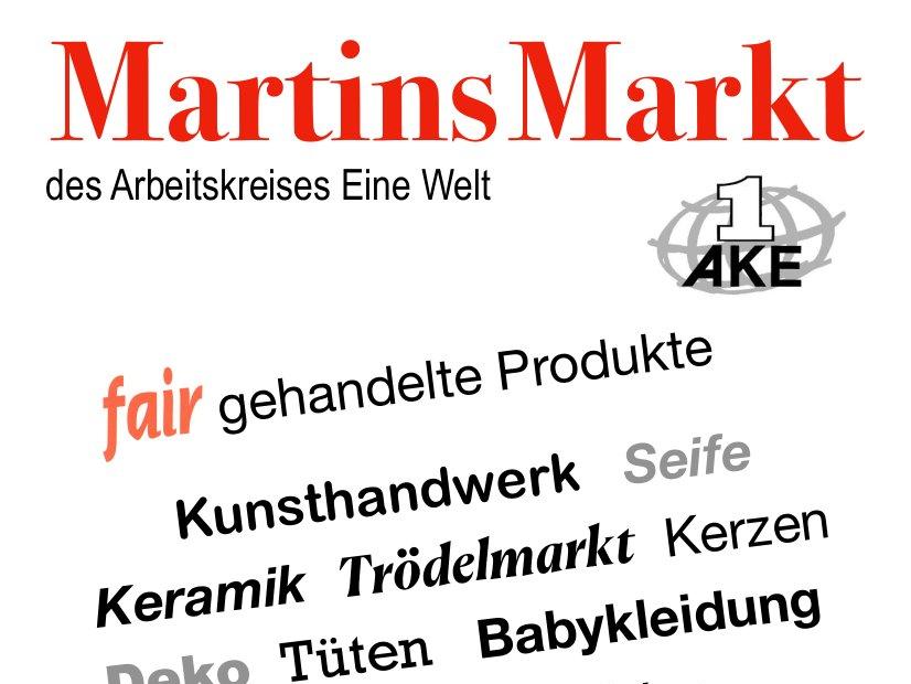 Plakat Martinsmarkt 2025