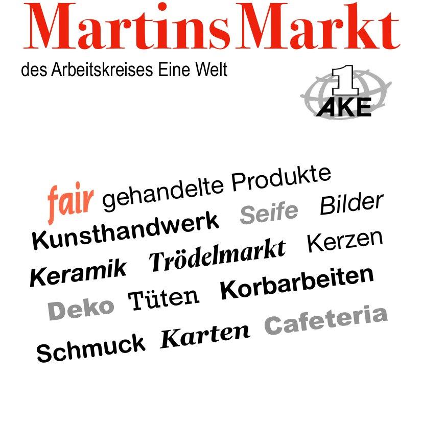 Herzliche Einladung zum Martinsmarkt am 9. & 10.11.