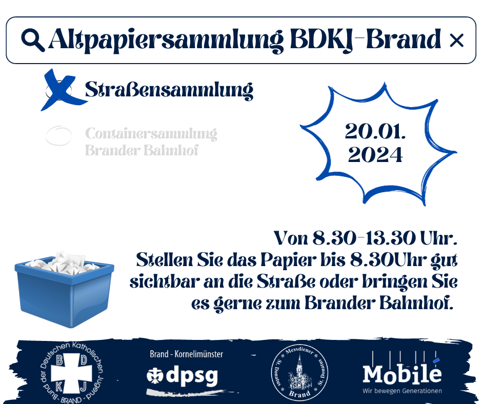 Straßensammlung 20.01.24