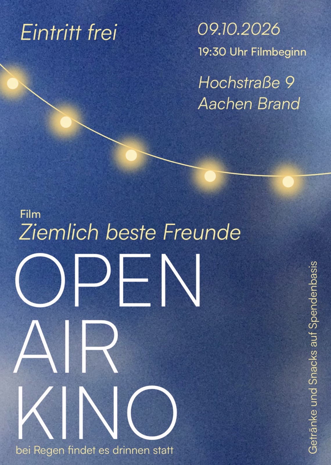 Einladung Open-Air Kino 09.10.2026 (c) Anton Fuchs