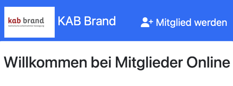 Mitglieder.Online (c) KAB Brand