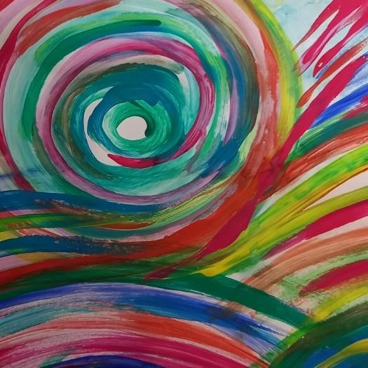 intuitives Malen - Ausschnitt 1