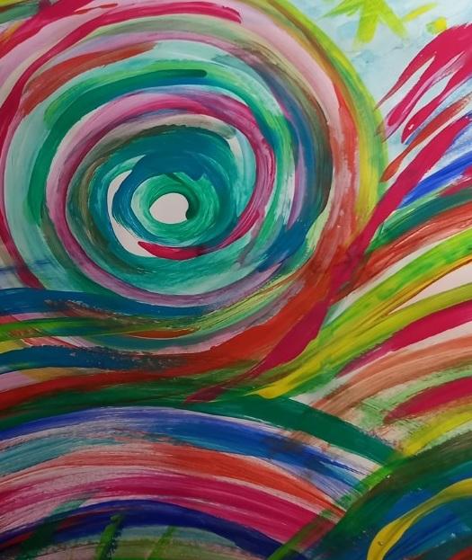 intuitives Malen - Ausschnitt 1