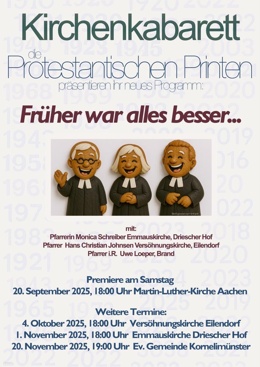 Einladung Protestantische Printen